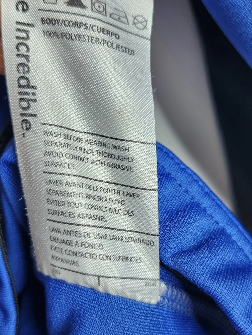 Sugoi Neo Jersey Full Zip Long Sleeve Cycling Jacket Mens L Blue Black
